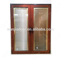 ventana enrollable de aluminio / ventana de empuje / ventanas de aluminio guangzhou